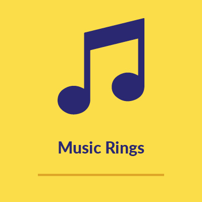 Emphasis on - Music Rings